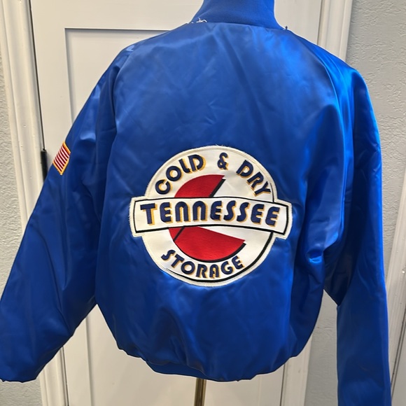 NWT Vintage Satin Jacket - Picture 3 of 8